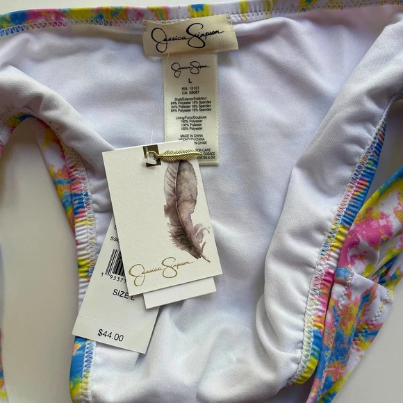 Jessica Simpson Tankini Swimsuit Set Tie Dye Size Large NEW - Picture 9 of 10